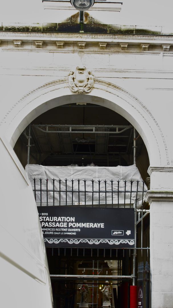 Enseigne Passage Pommeraye