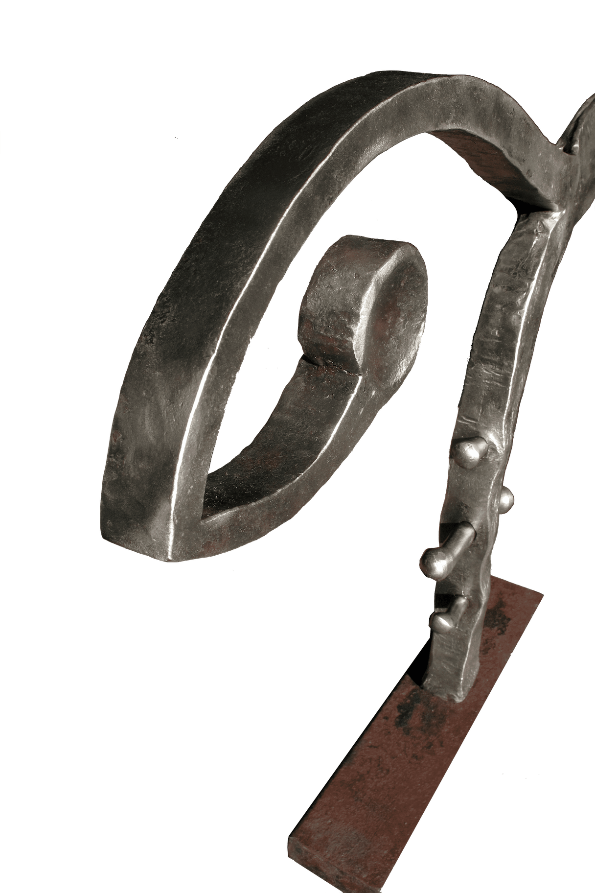 Sculpture fer pur forgé